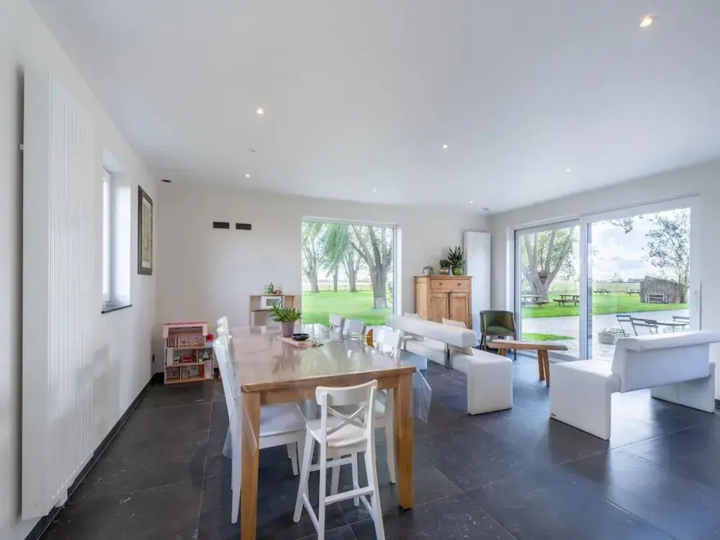 Spacious Holiday Home With Pond in Poperinge