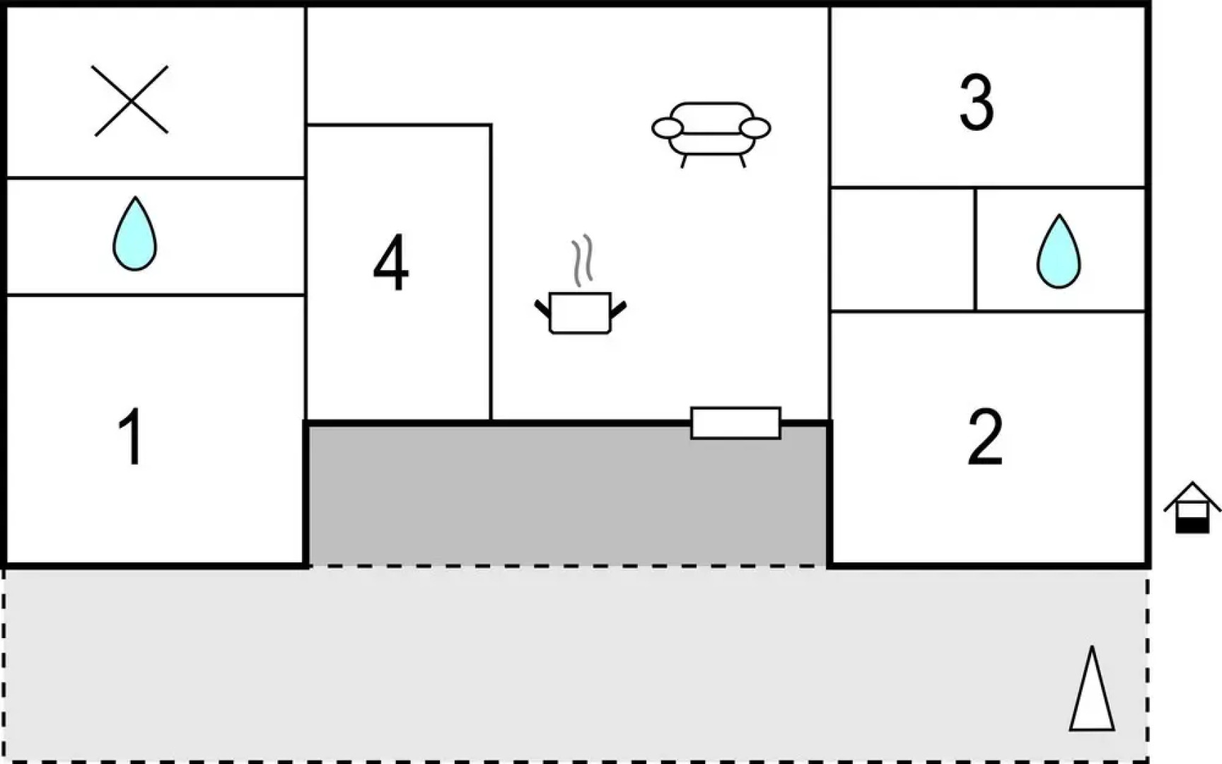 Beautiful Home in Jablanac With 4 Bedrooms and Wifi