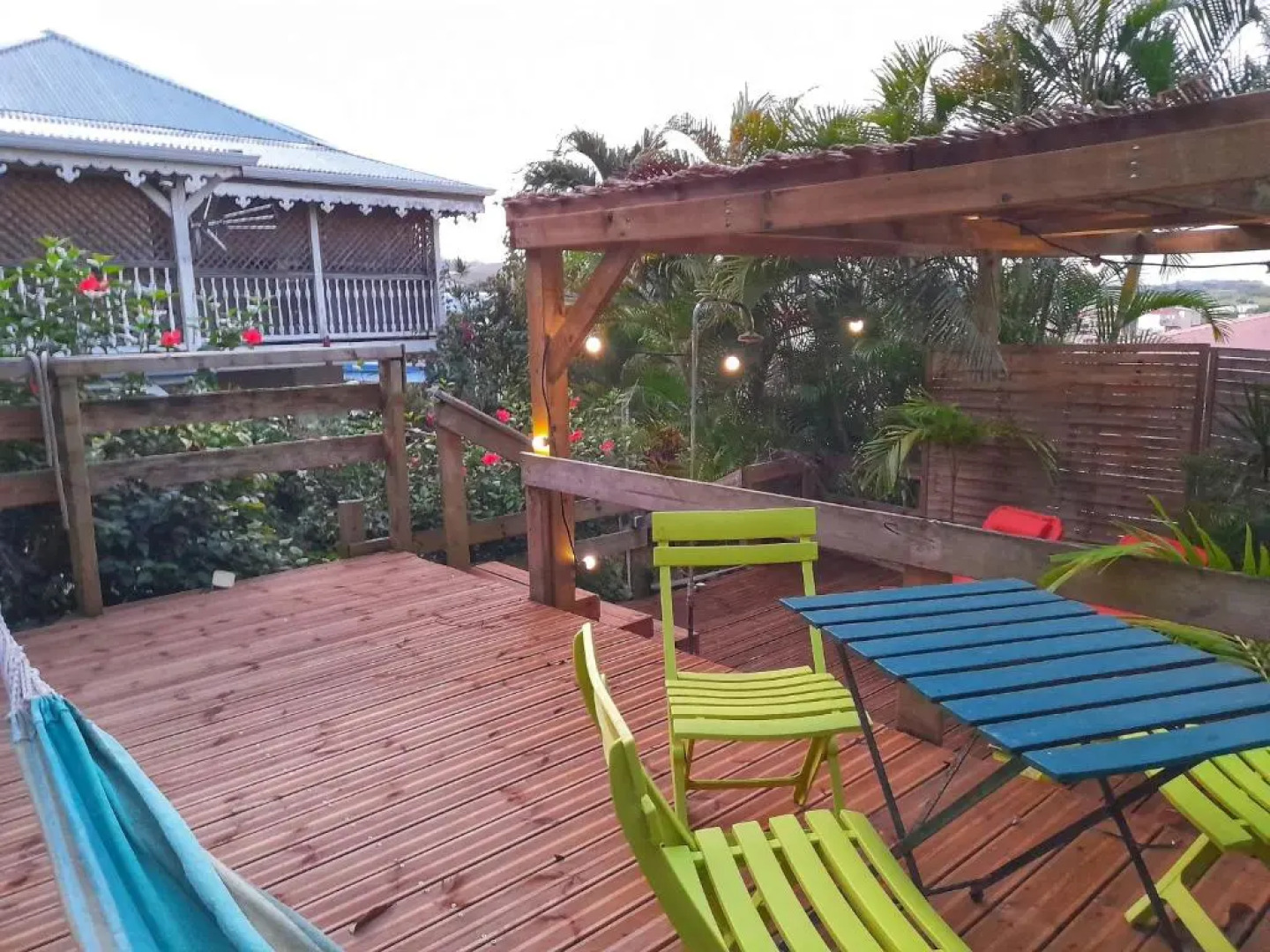 Studio Bwa Banbou dans Villa Fleurs des Iles