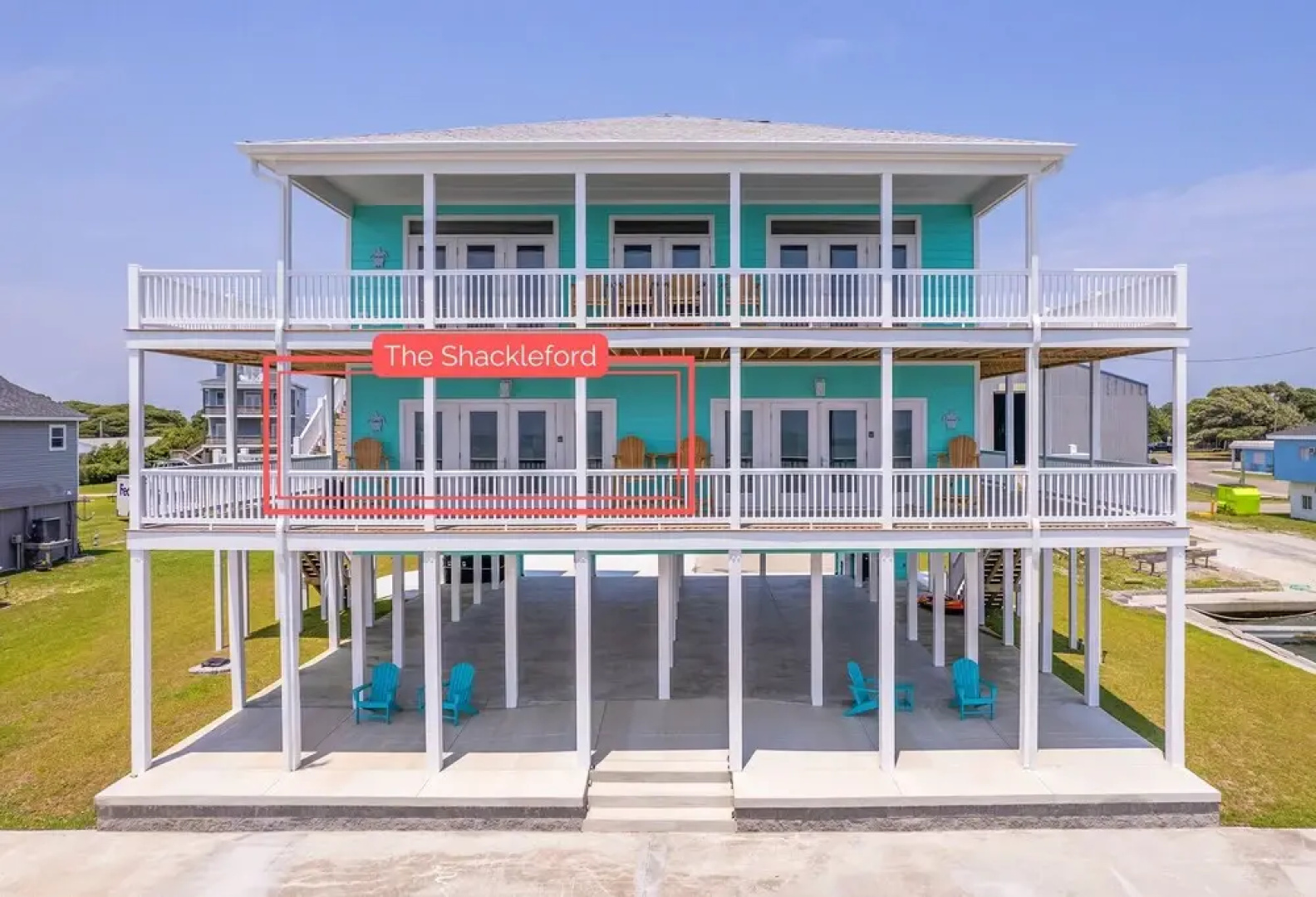 The Shackleford 2 Bedroom Condo by RedAwning
