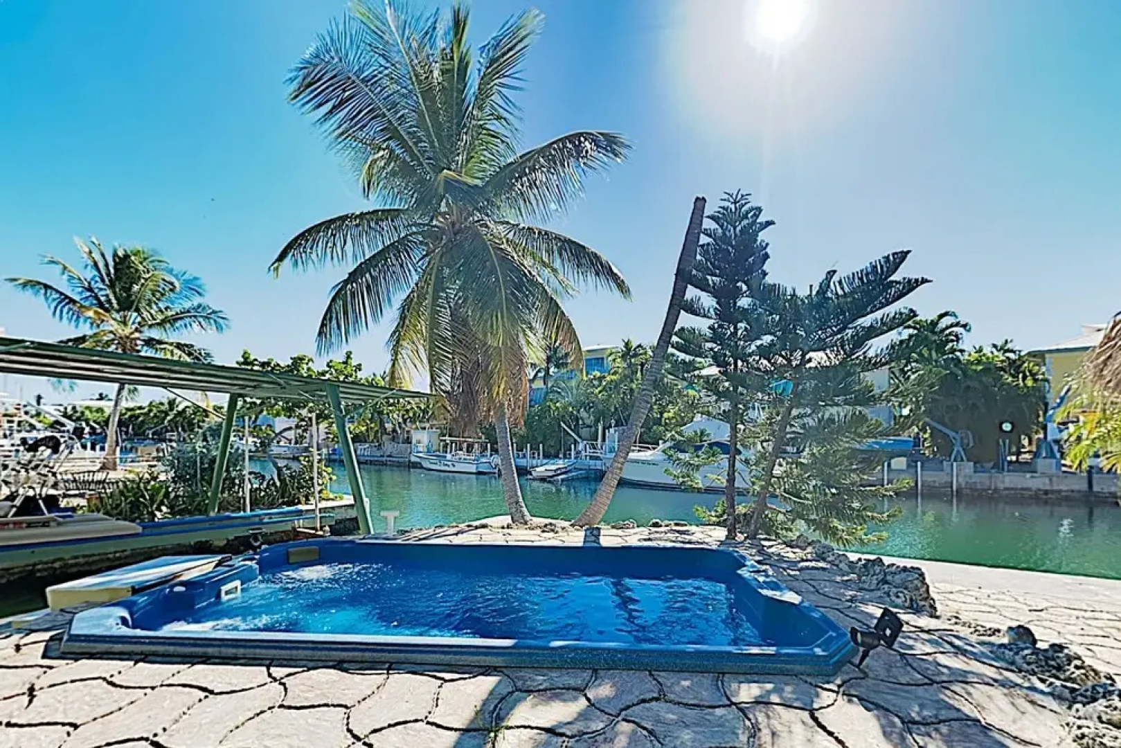 New Listing! Summerland Canal-front Escape W/ Pool 2 Bedroom Home