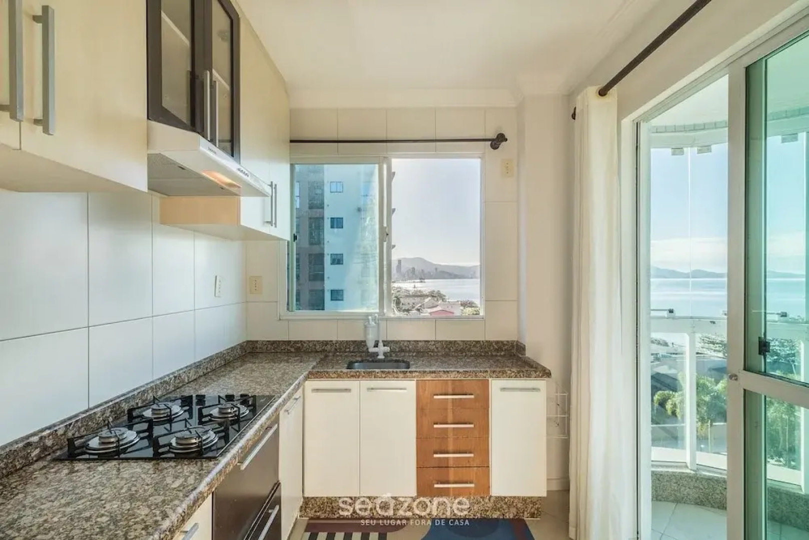 Apto 3Qtos Vista Mar a 130m da Praia RDK0801