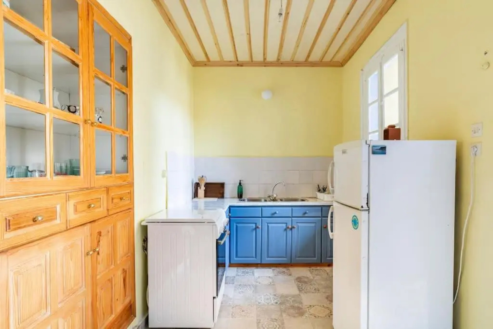 Traditional house at Koroni near beach