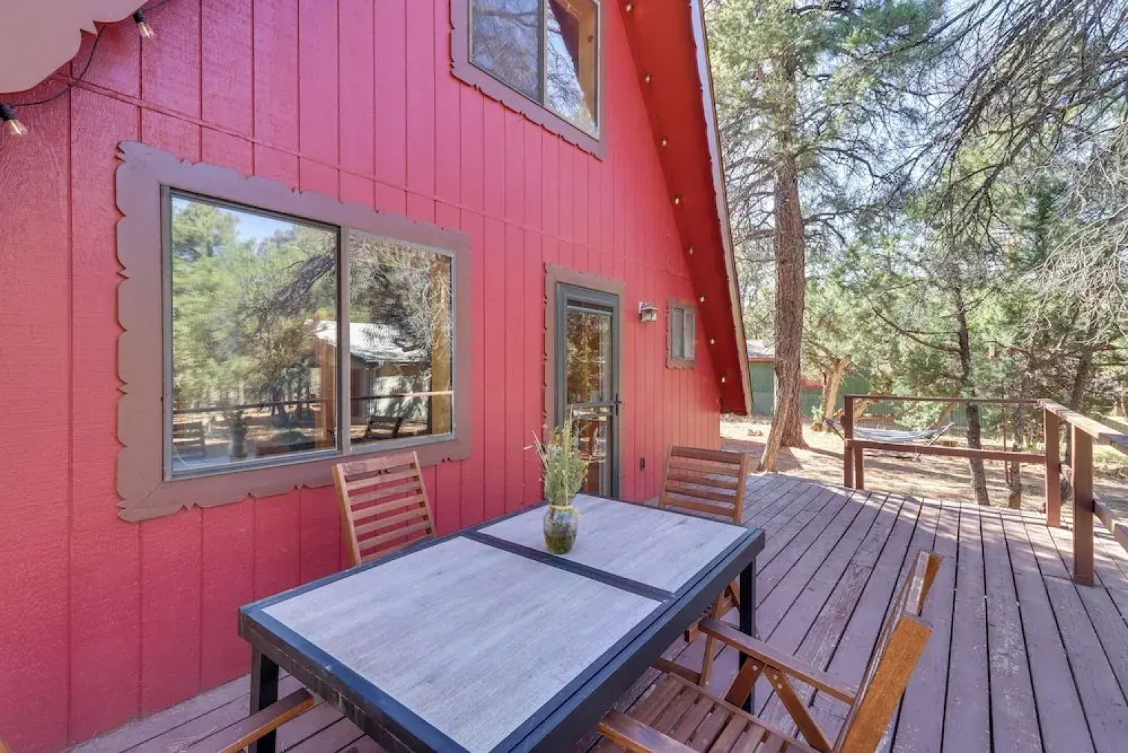 Rustic-modern Overgaard Cabin w/ Decks & Fire Pit!