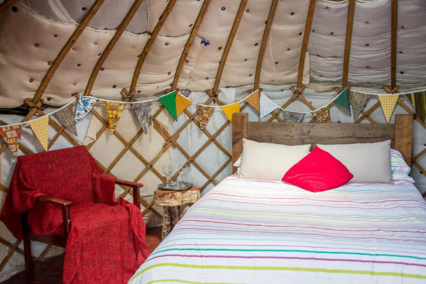 Mongolian Yurts Fordhall Organic Farm