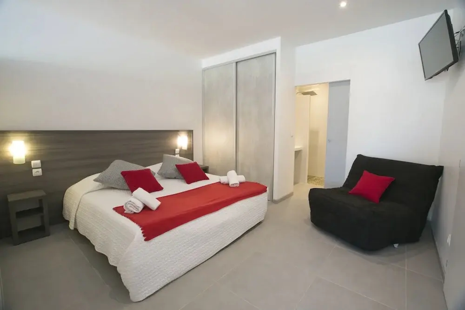 Hotel & Appartements Le Grand Large bord de mer