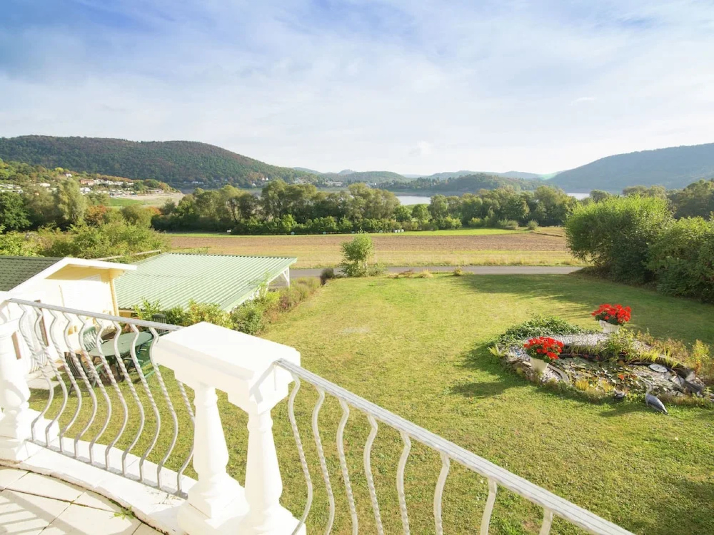 Exclusive Apartment With Large Balcony and Lake View Directly on to the Edersee