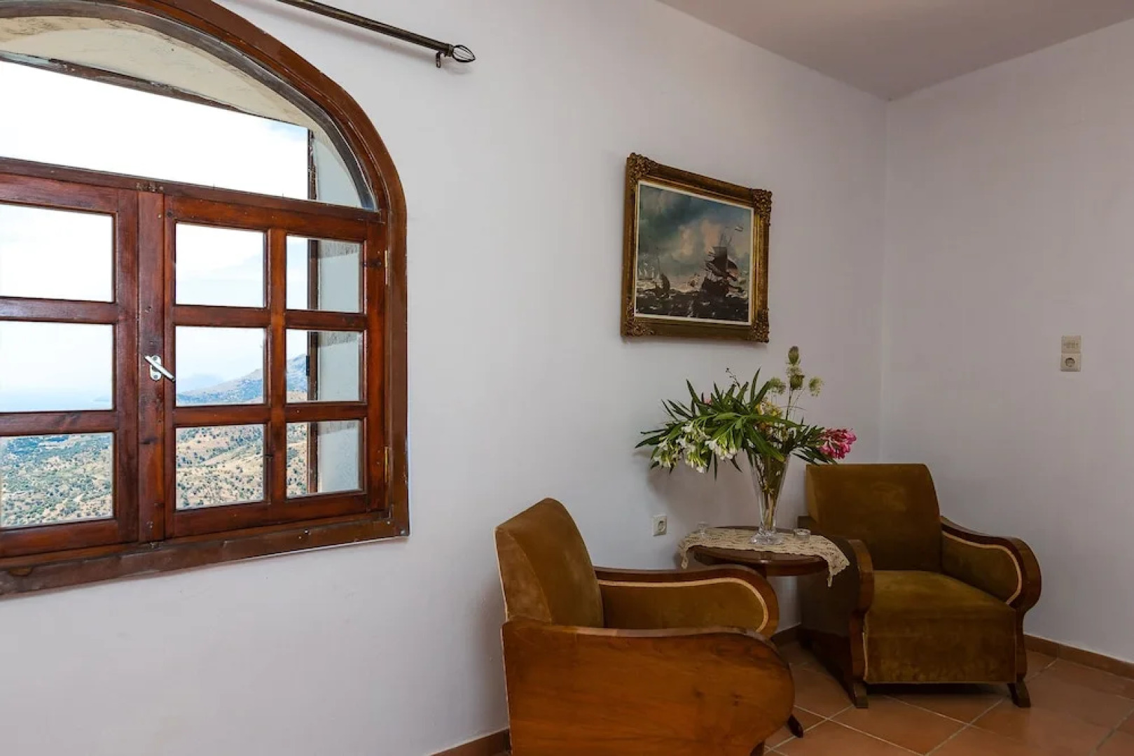 Τraditional home Fabrica , south Crete , Agios Pavlos
