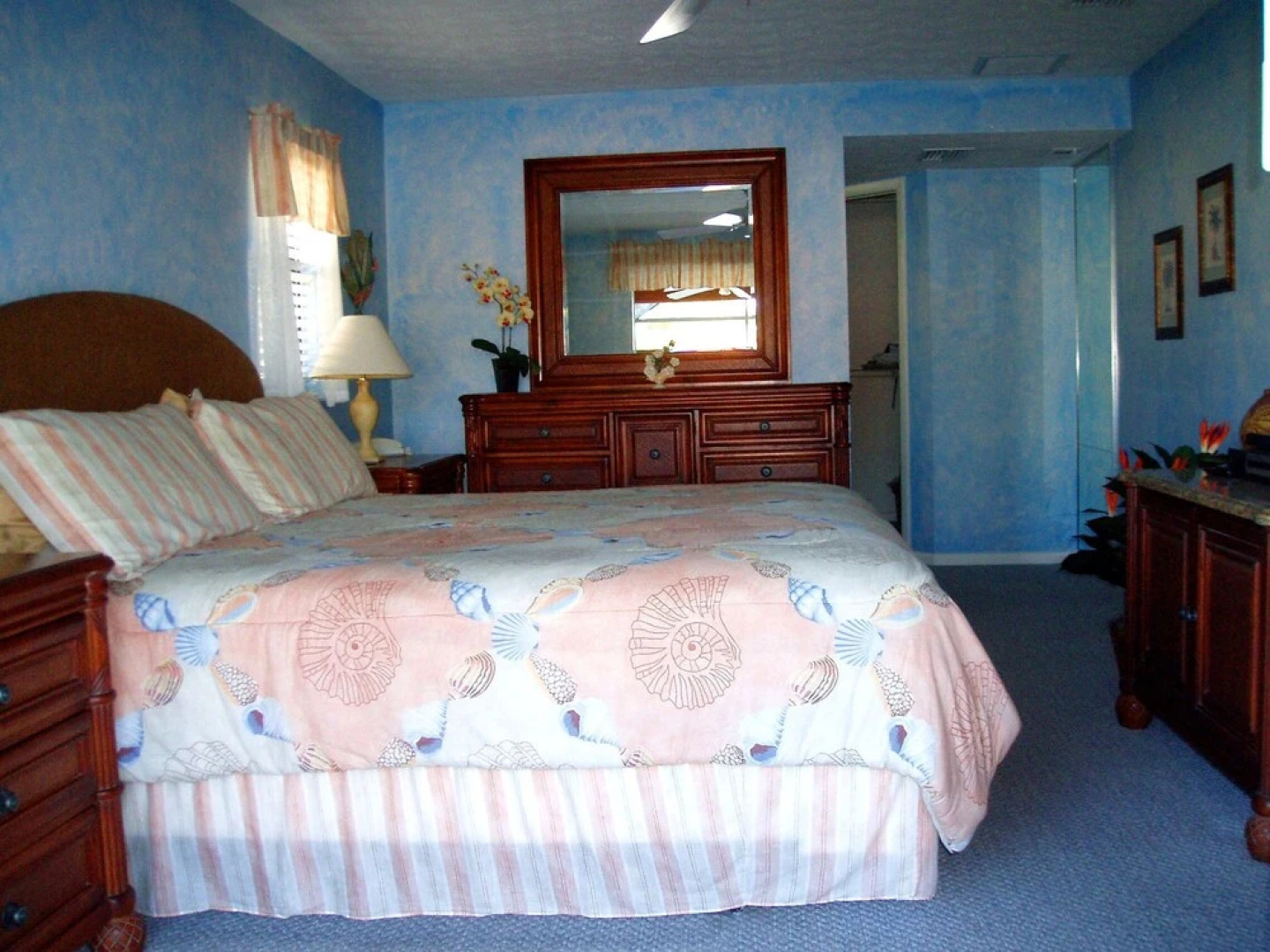 Maria Close to the River by Boat 1042