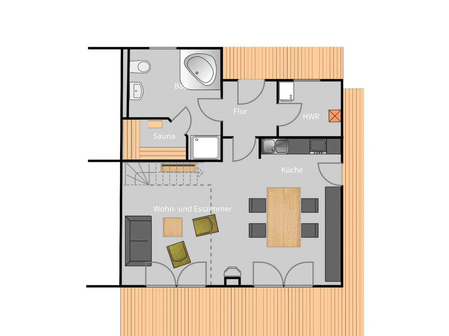 Ferienhaus "Mooie Tied"
