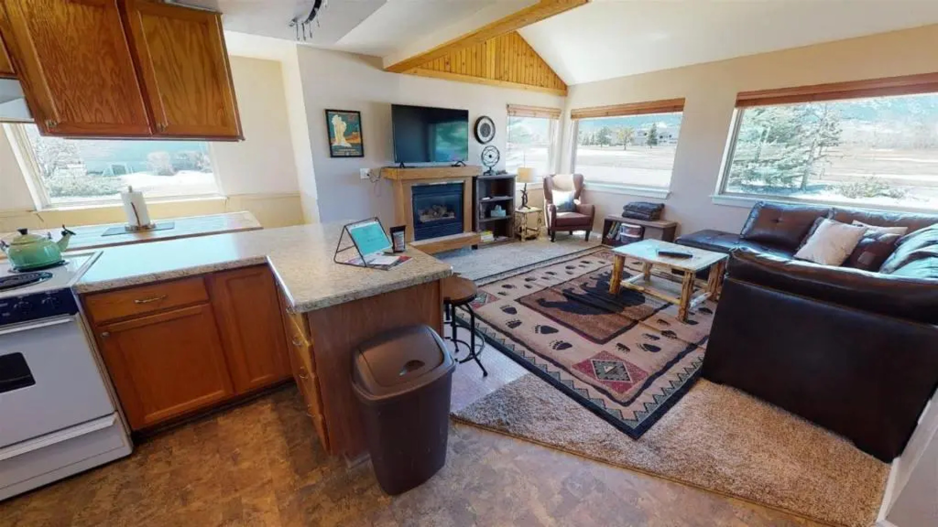 Dog Friendly Sans Souci Cabin with Hot Tub by AAA Red Lodge Rentals