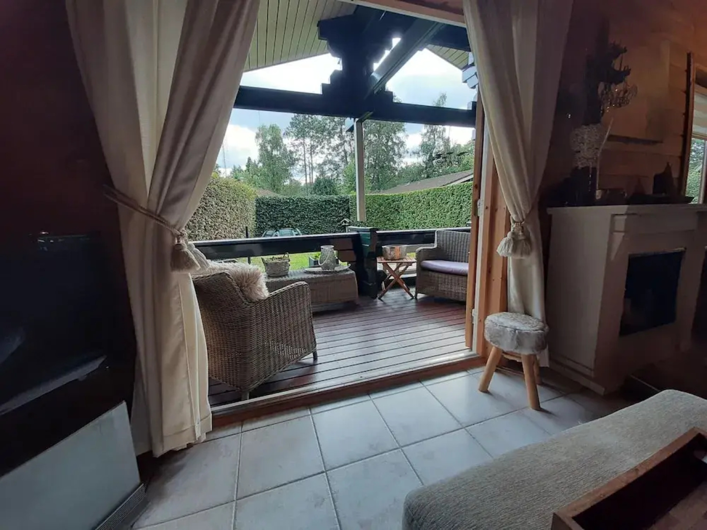 Bungalow met Omheinde Tuin op de Veluwe