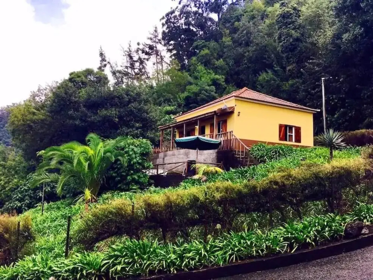 House With 2 Bedrooms in Arco de São Jorge, With Wonderful sea View, Enclosed Garden and Wifi Near the Beach