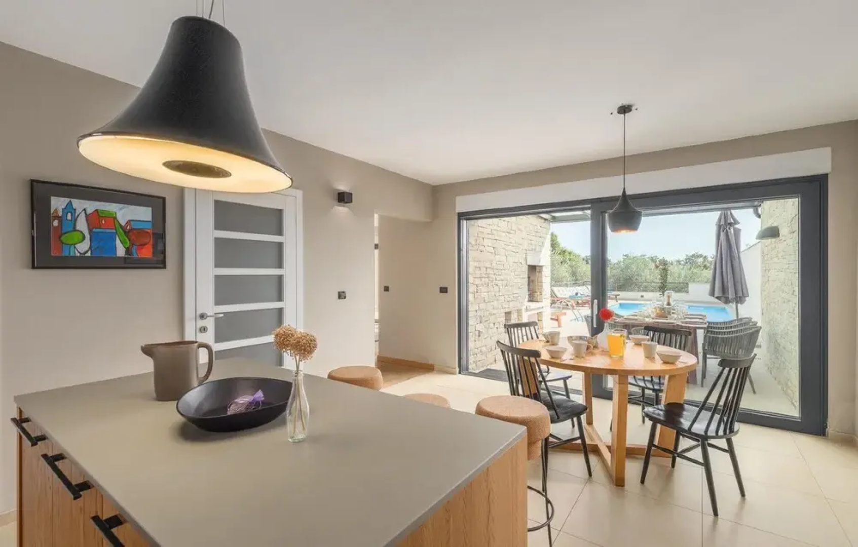 Nice Home in Valtura with Outdoor Swimming Pool, Hot Tub & Sauna