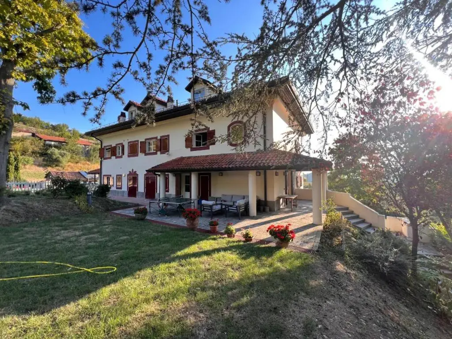 Large villa for 20 guests on large estate with private pool and tennis court Big conference room with facilities VILLAITALY EU