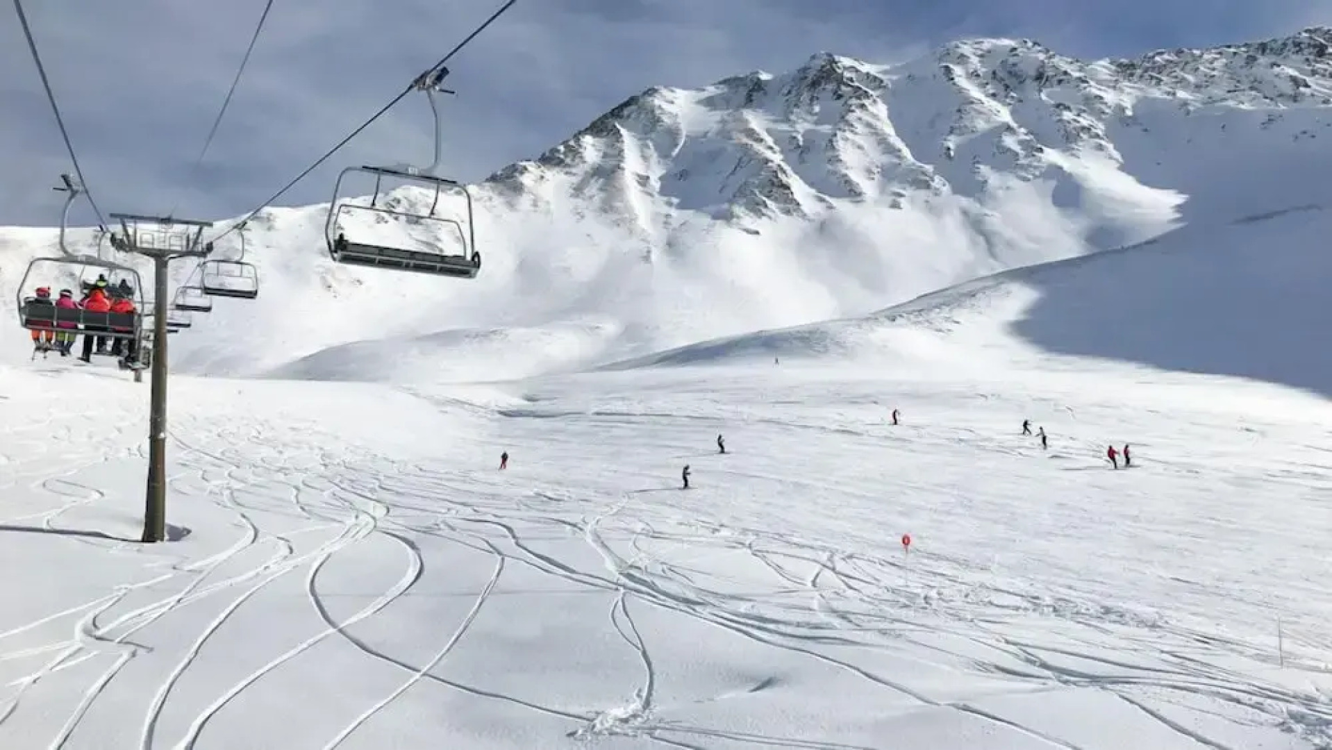 Calme nature ski à Vallorcine Mont Blanc