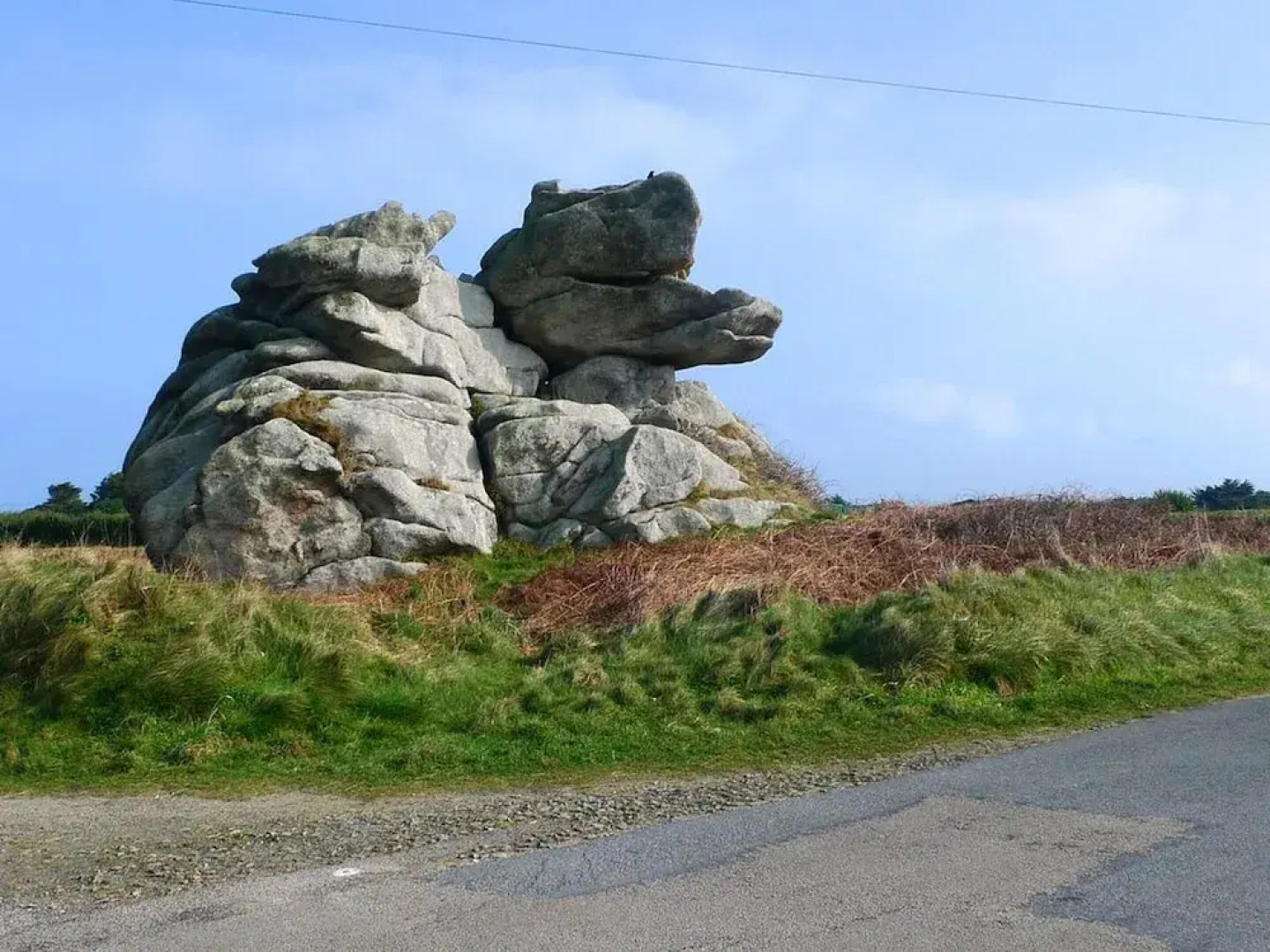 House With 3 Bedrooms in Plouguerneau, With Wonderful sea View, Enclos