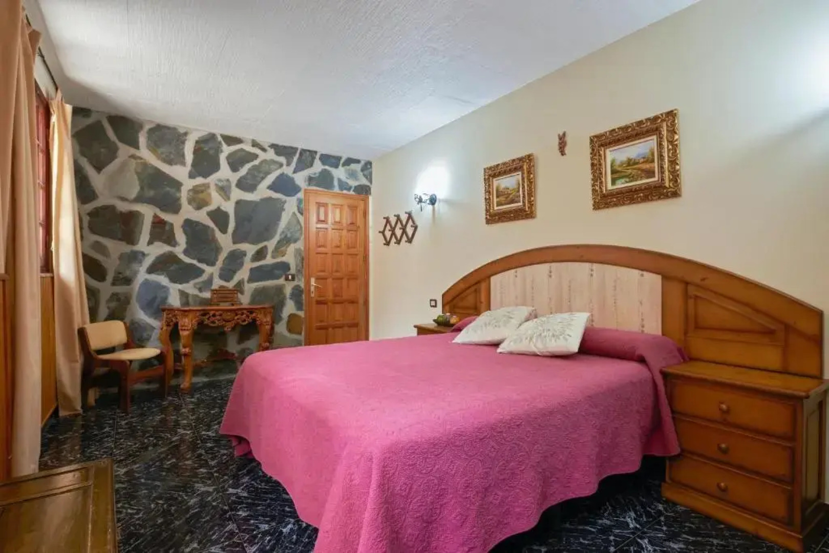 Apartment with 2 bedrooms in Buenavista del Norte with wonderful mountain view shared pool terrace 1 km from the beach