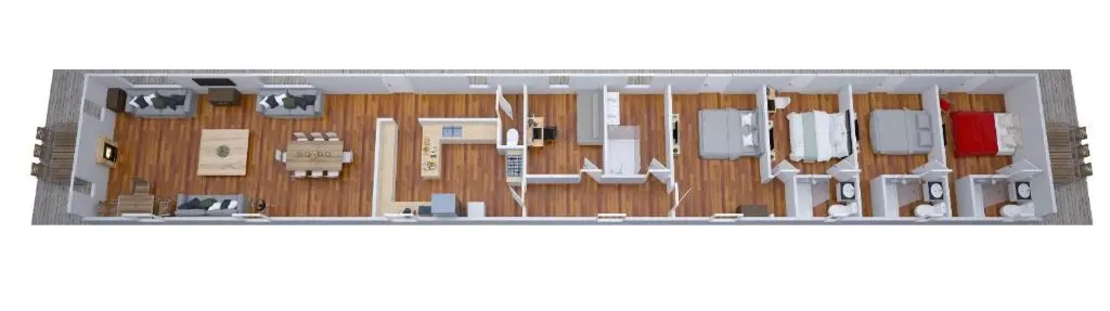 Au Bord de L'eau - Grande Maison - Baurech Insolite