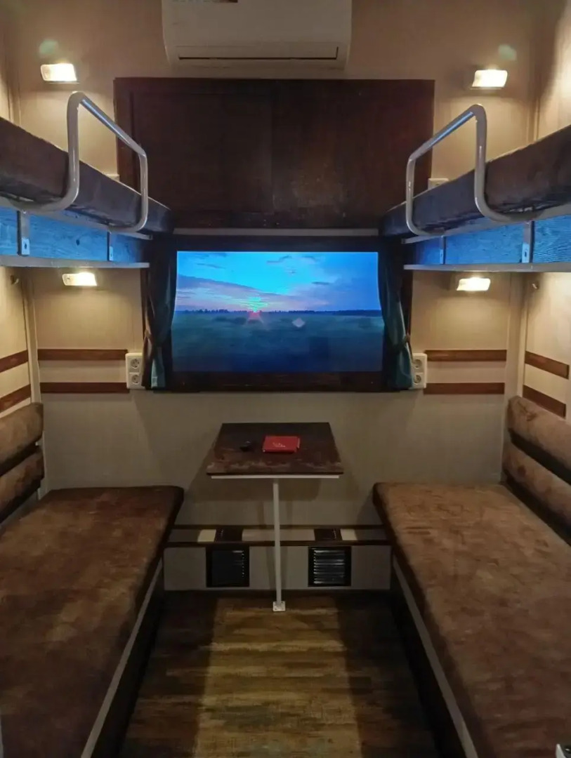 Тематический дом-поезд Гномбург