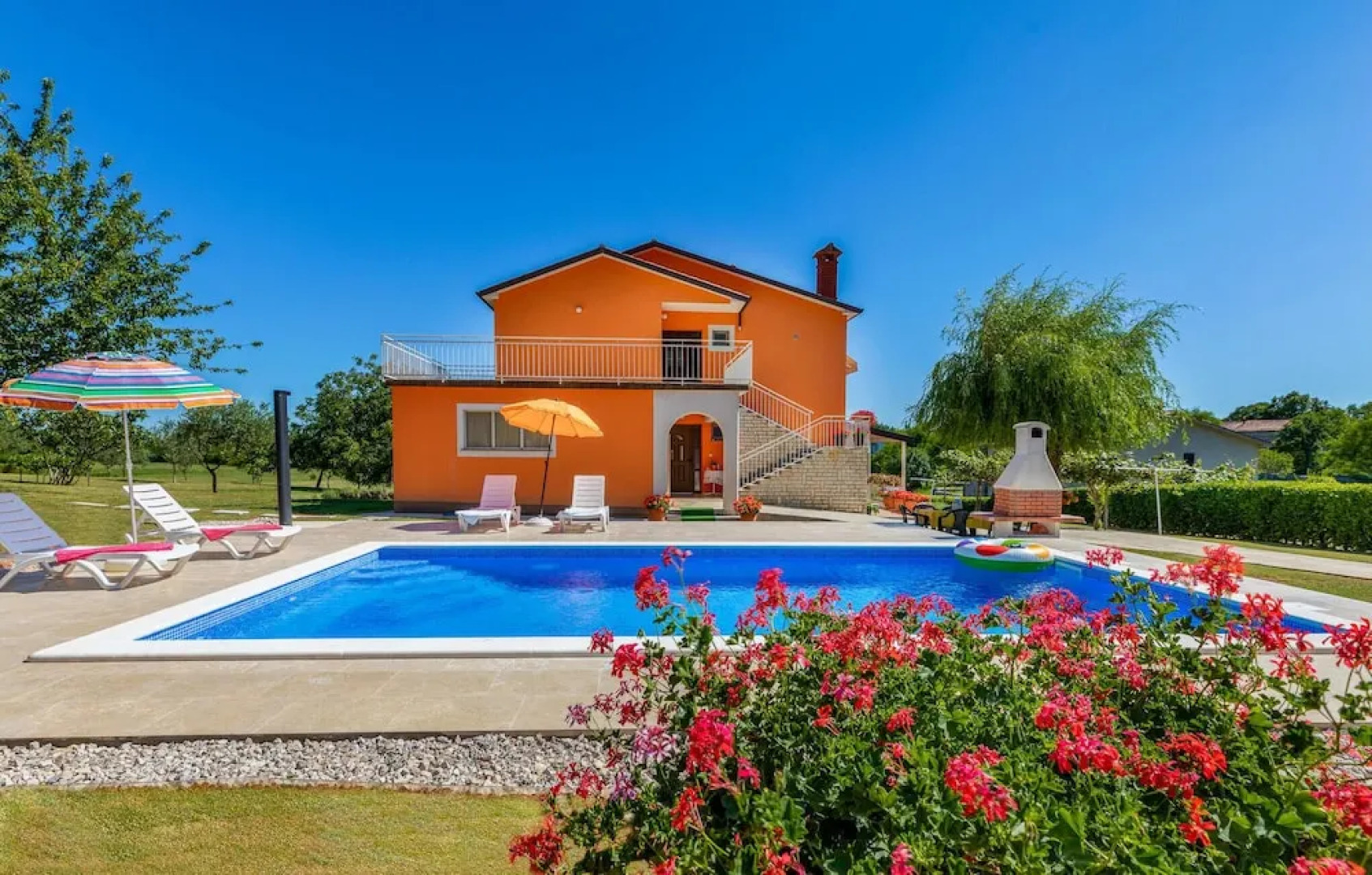 Amazing Apartment in Nedescina With 3 Bedrooms, Internet and Outdoor Swimming Pool