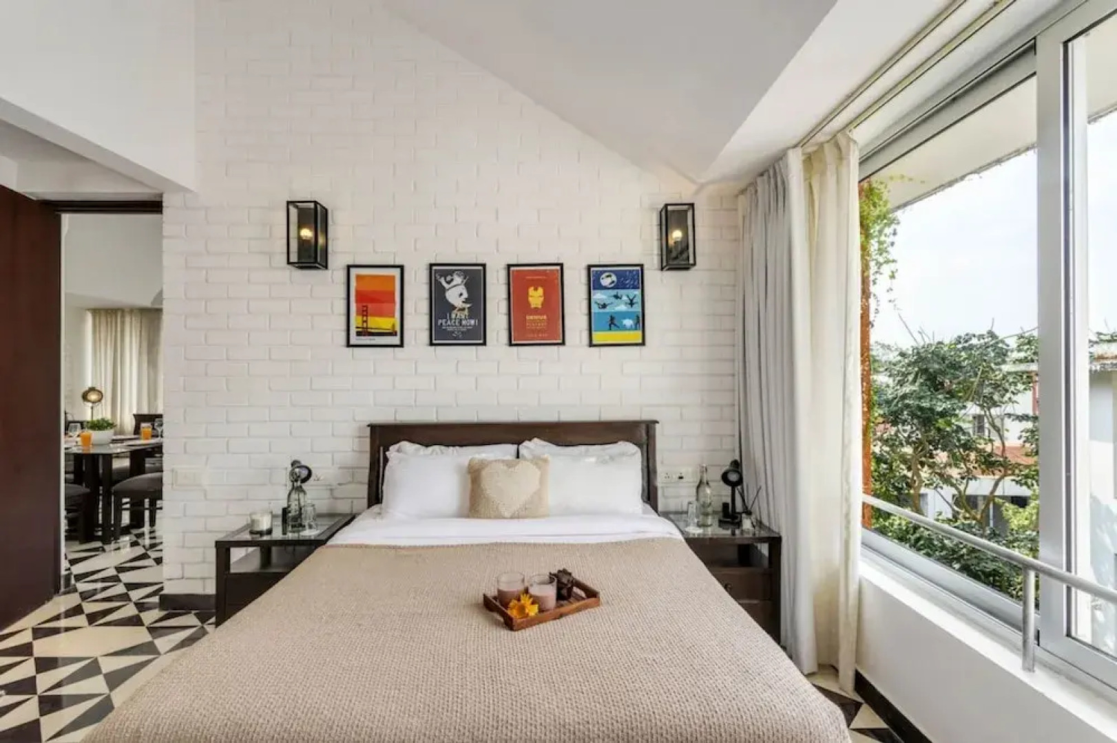 Elegant 2BR Apartment Near Candolim Coco Beach