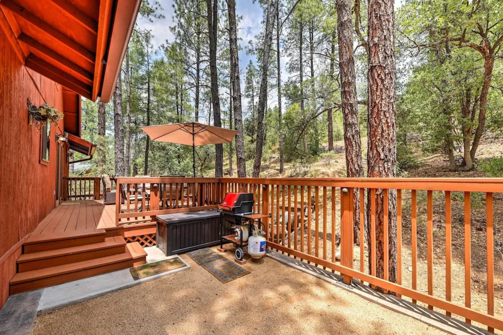 Relax Fireside! Peaceful Forest Haven in Prescott