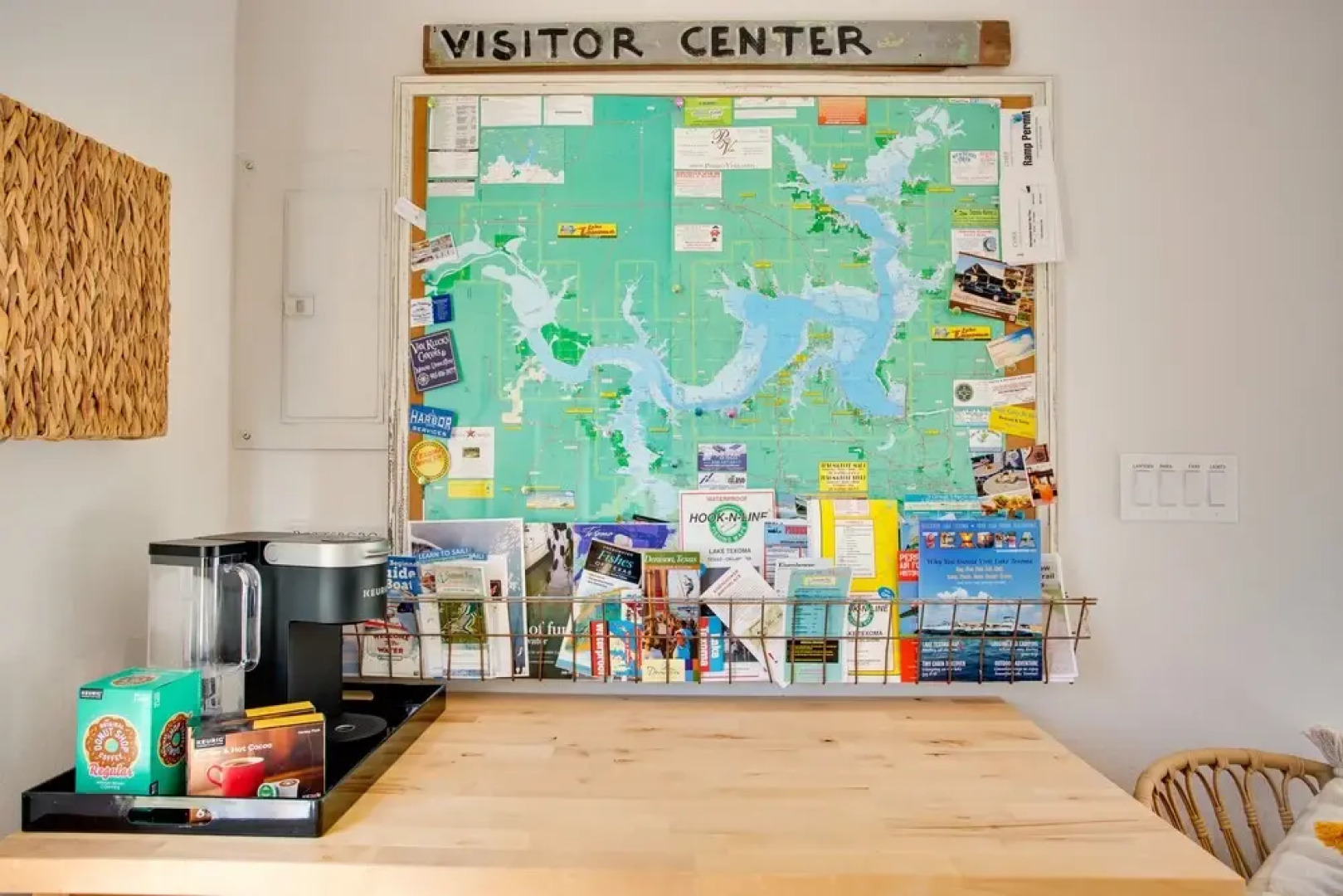 Lake Texoma Vacation Rental: Walk to the Water