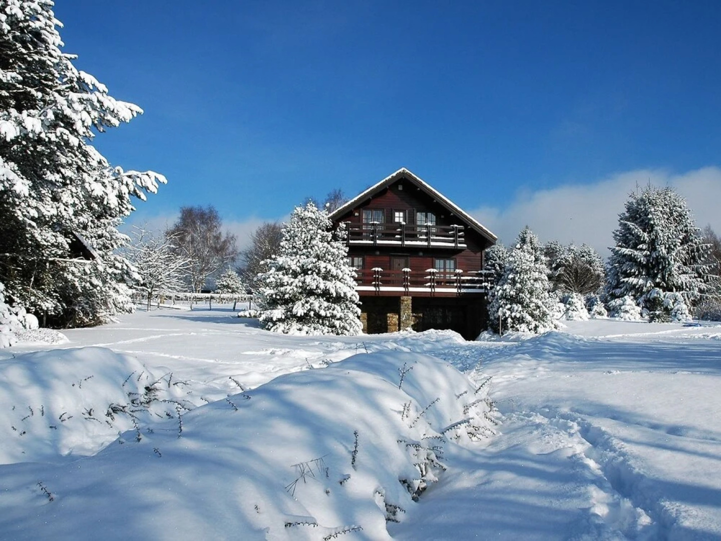 Attractive Chalet In Saint Hubert With Terrace And Garden