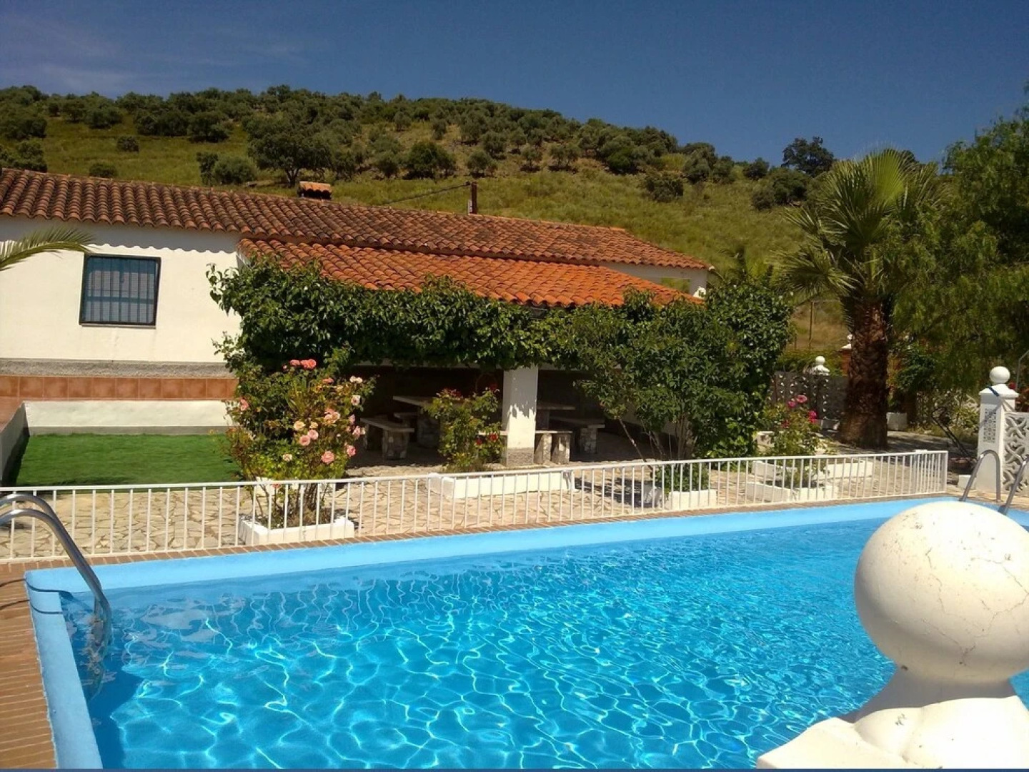 House With 5 Bedrooms in Aroche, Huelva, With Wonderful Mountain View,