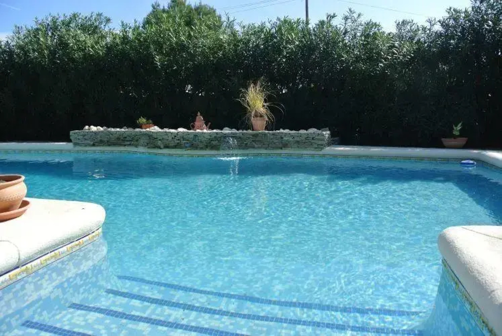 Strandnahes Palmenhaus