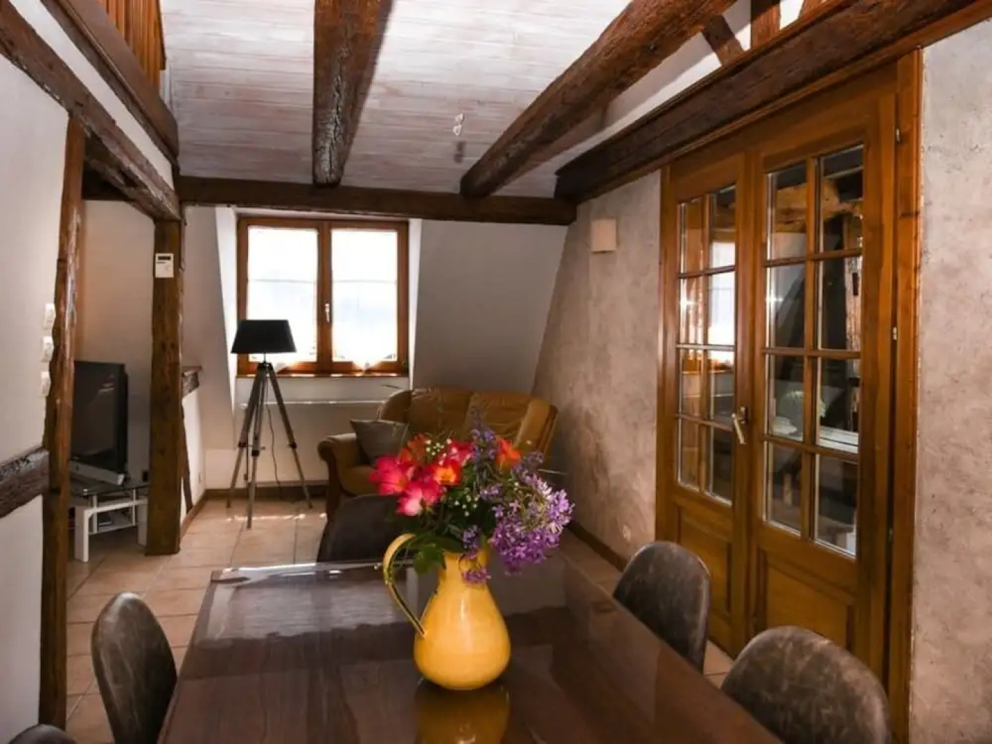 Un balcon sur les toits