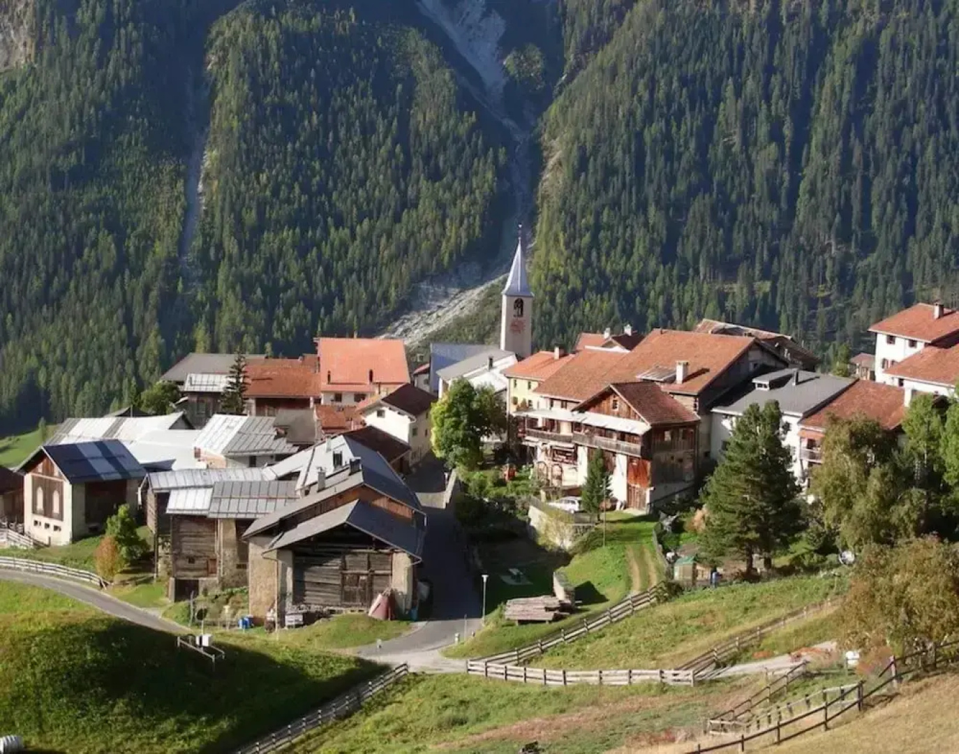 Apartment in Goldrain With Pool & Mountain Views