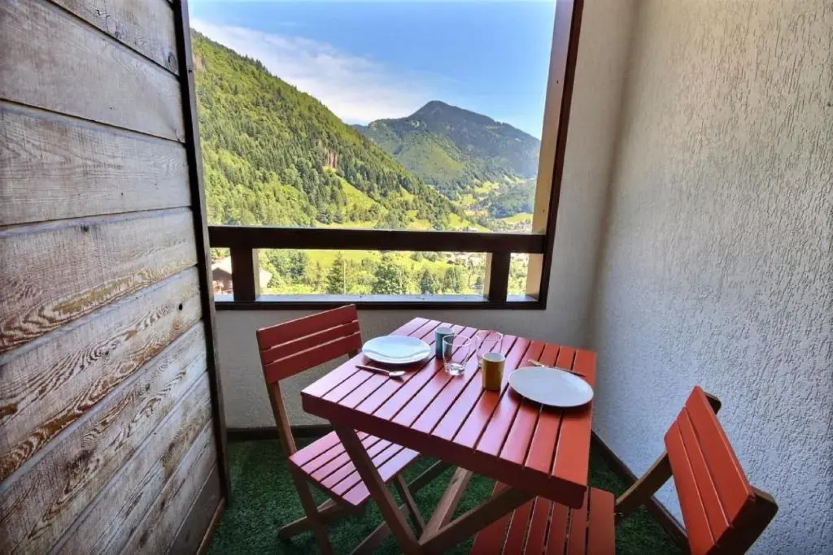 LOCATION APPARTEMENT AVEC ACCES PISCINE - WIFI- CENTRE SAINT JEAN D'AULPS STATION - 5 Personnes - DAILLE 16