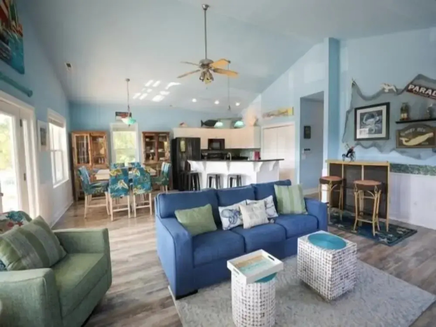 Atlantis Blue - Relaxing Beach Getaway Home Directly Across The Street From Beach Access! 5 Bedroom Home by RedAwning