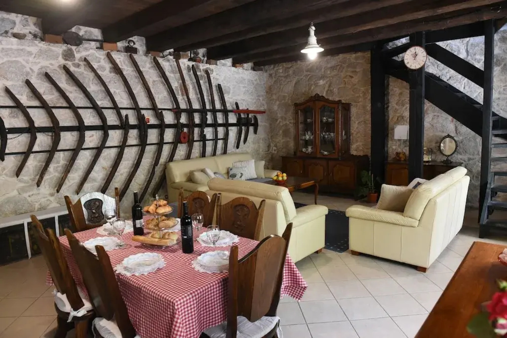 Traditional Croatian stone house