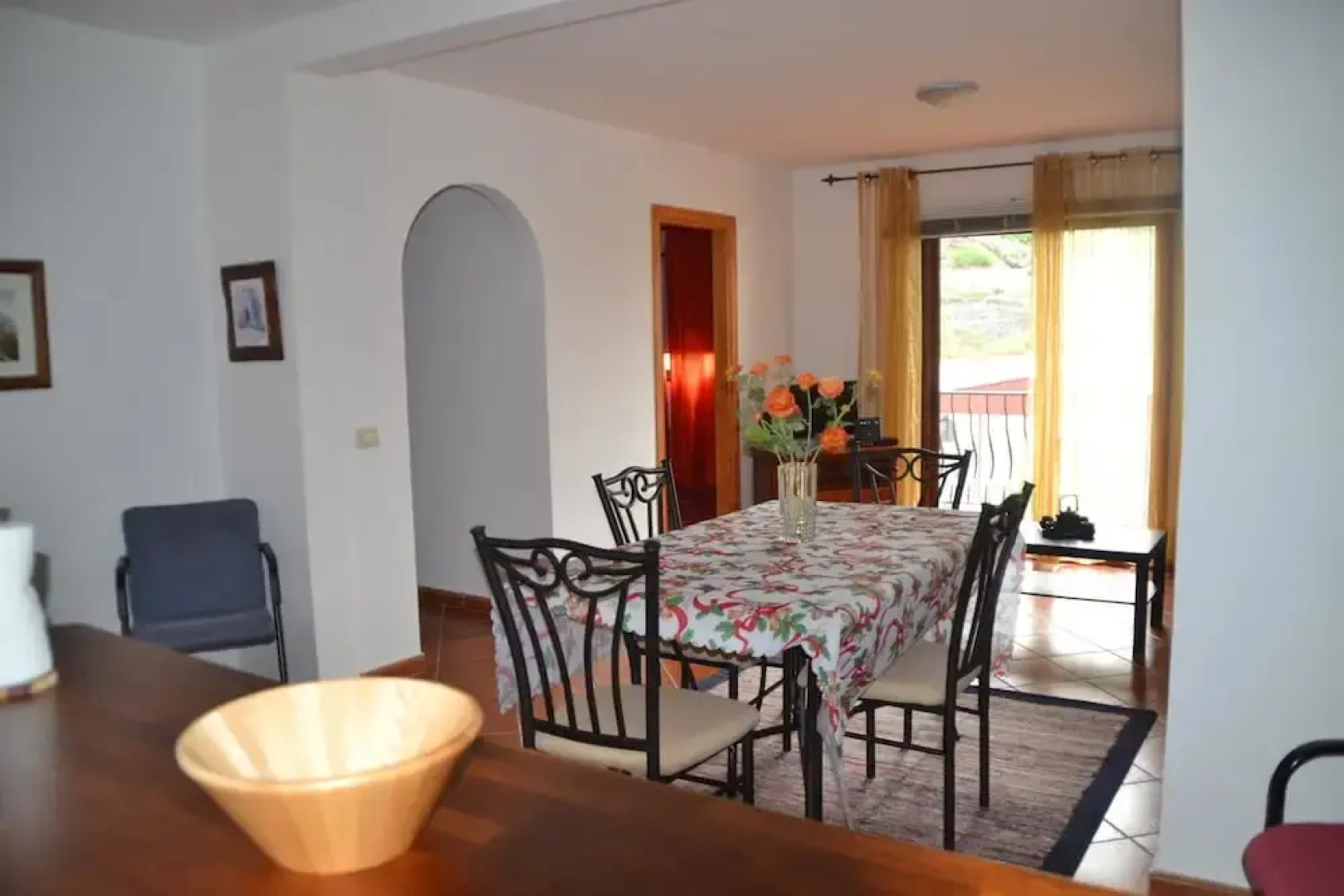 House With 2 Bedrooms in El Amparo, With Wonderful sea View, Furnished