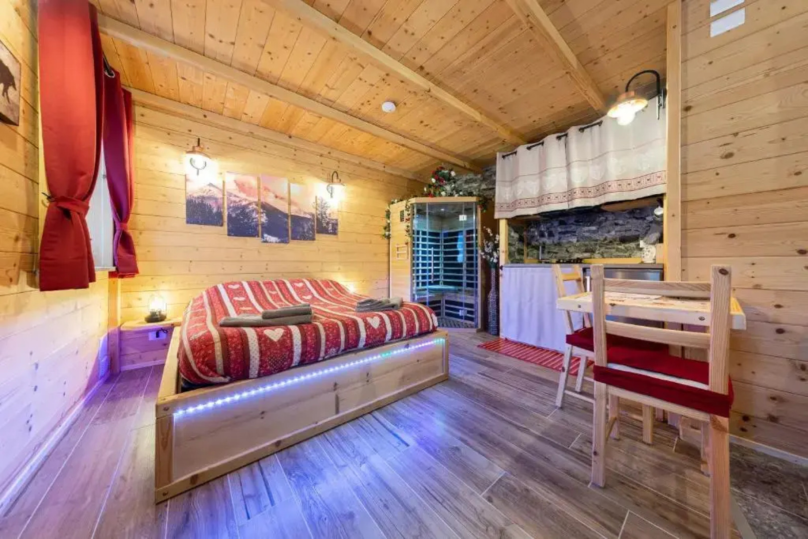 MINI PISCINA e VASCA IDROMASSAGGIO, SAUNA-AL RANCH DOLOMITI PASSION SPA appartamenti