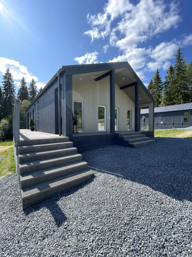 Ahinkoski панорамные коттеджи