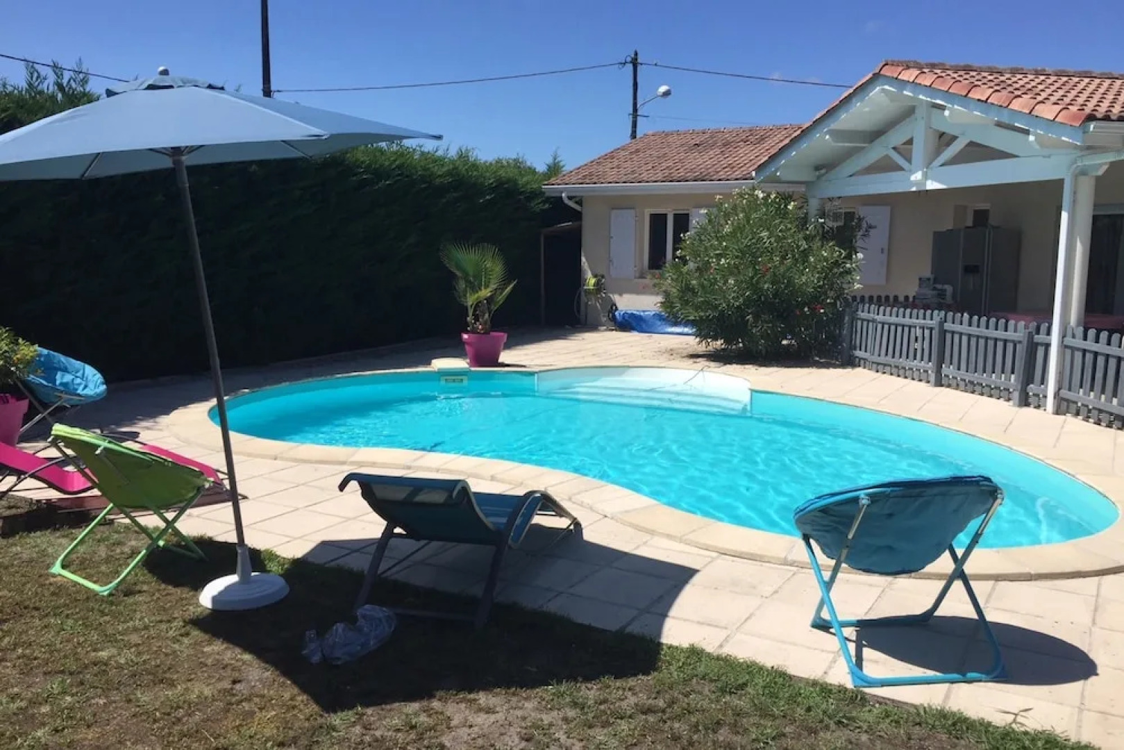 Maison de vacances avec piscine