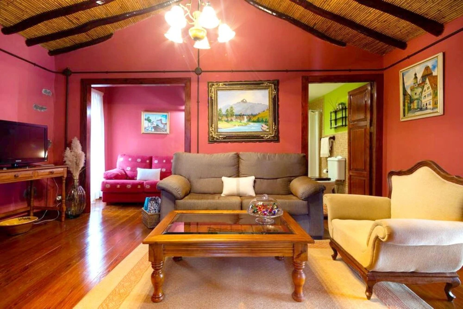 House With 6 Bedrooms In Firgas With Wonderful Mountain View Terrace And Wifi