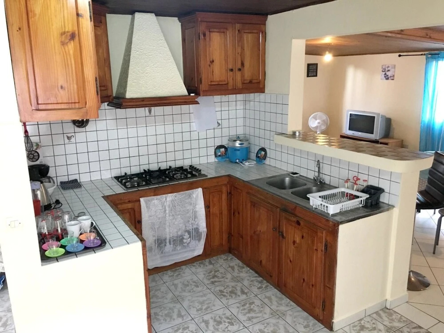 House With 2 Bedrooms in Le Tampon , With Wonderful sea View and Enclo