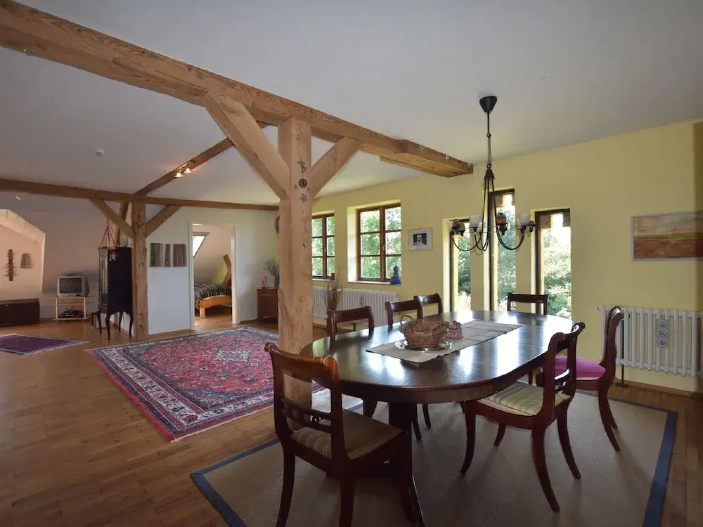 Rustic-style Apartment in Buschenhagen With Garden