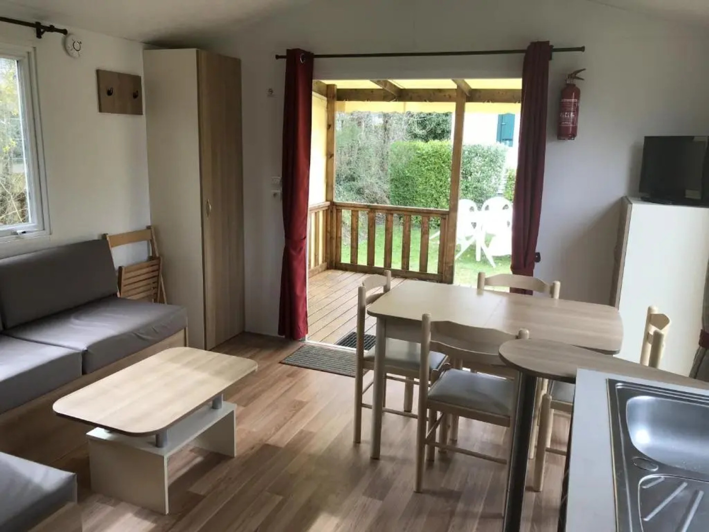 Carnac - Mobil Home - 5 pers - 2 ch - Camping Moulin de Kermaux 4* - Piscine