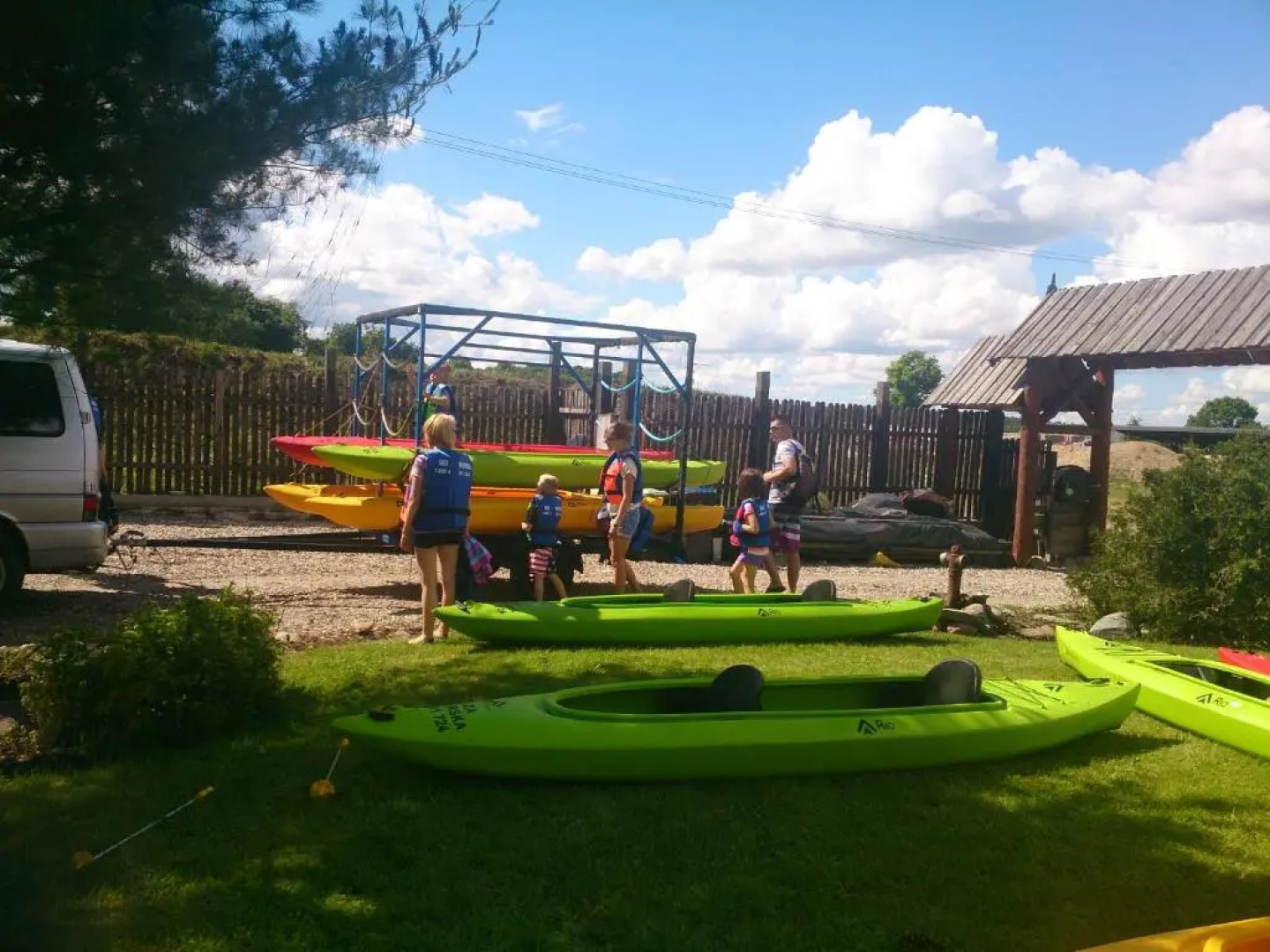 Oaza Mazurska - Domek z kominkiem