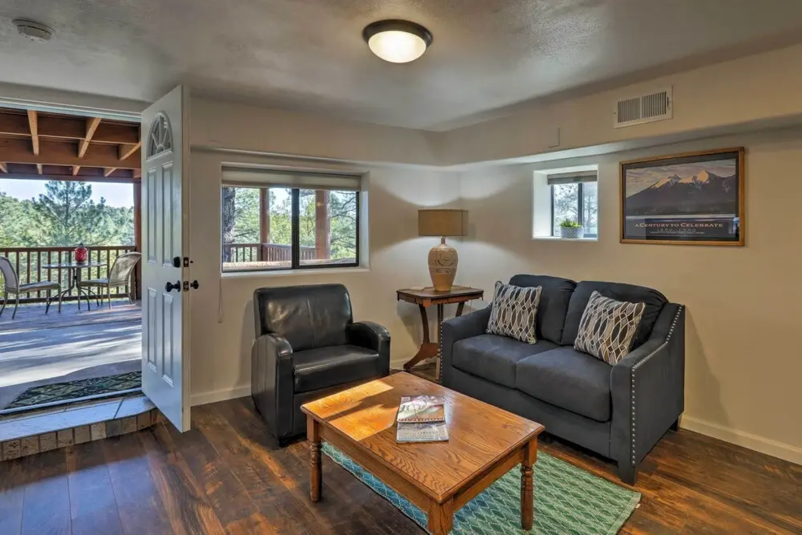 Secluded Flagstaff Apt on 4 Acres with Spacious Deck