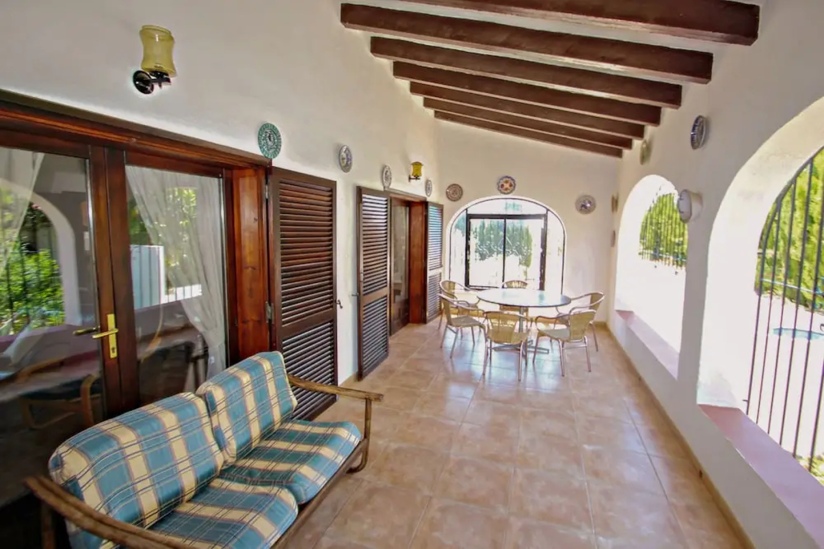 Flandes - traditionally furnished detached villa with peaceful surroundings in Benissa