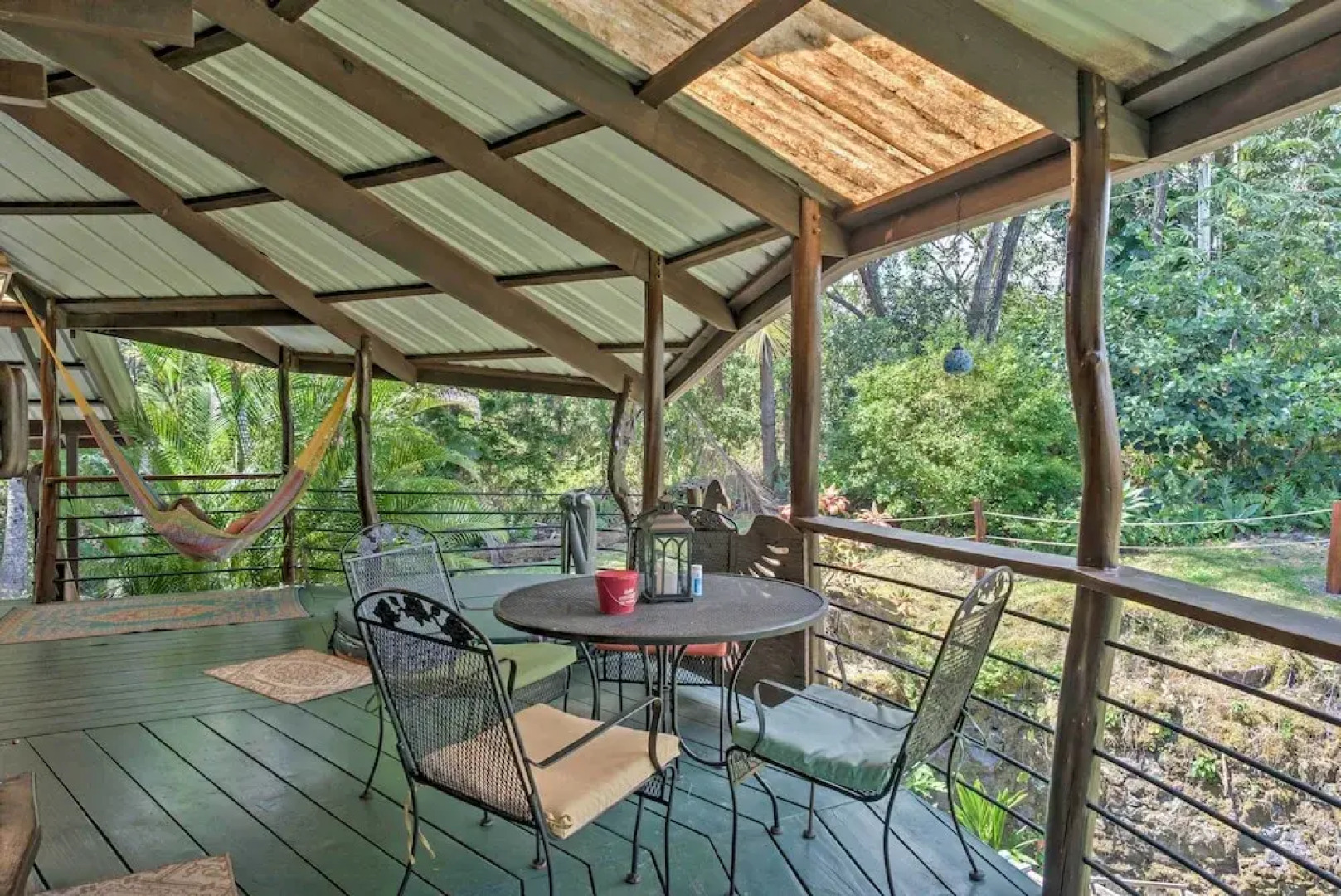 Tropical Cabana w/ Deck, Hot Tub & Lush Scenery!