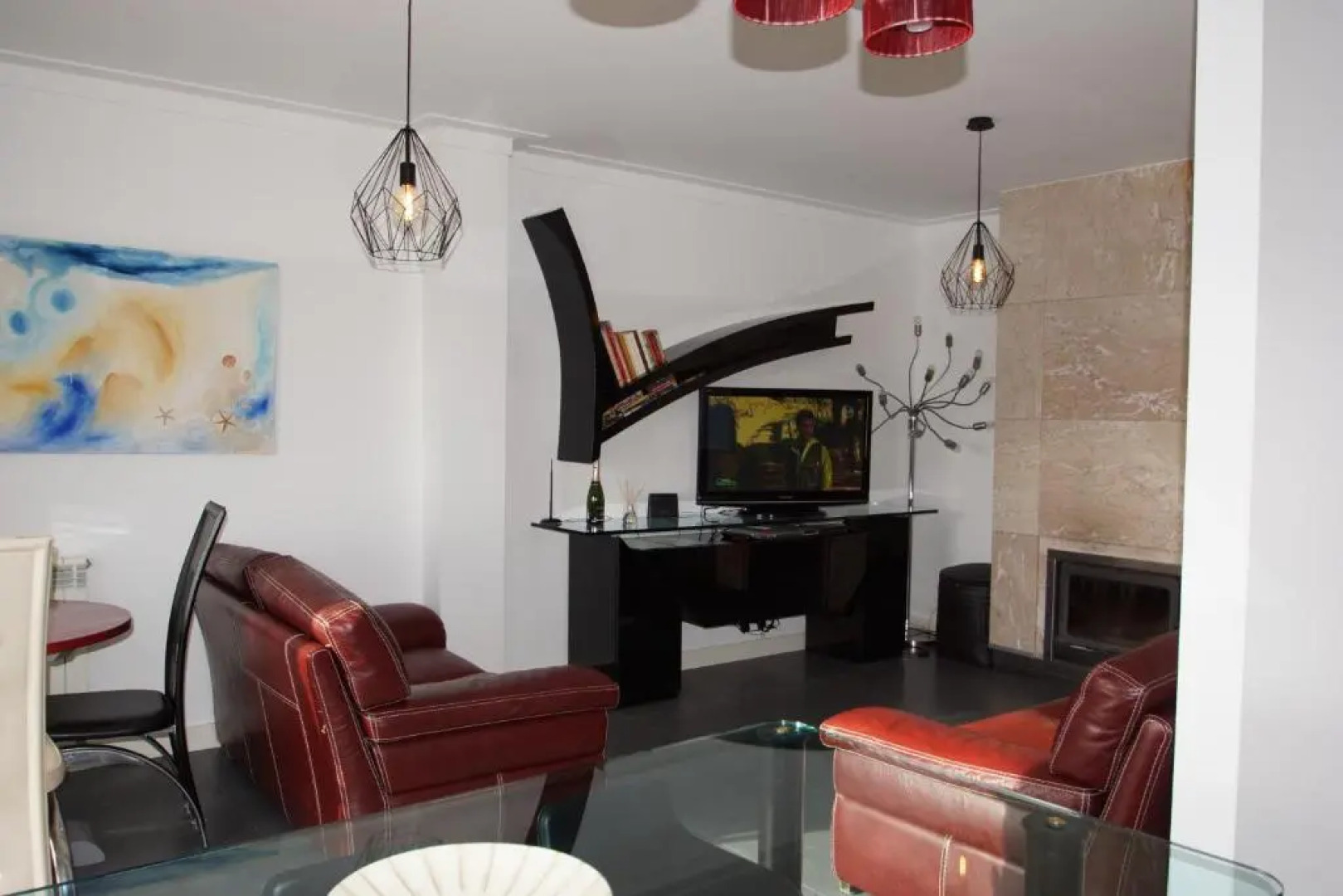 Van Gogh Style Beach