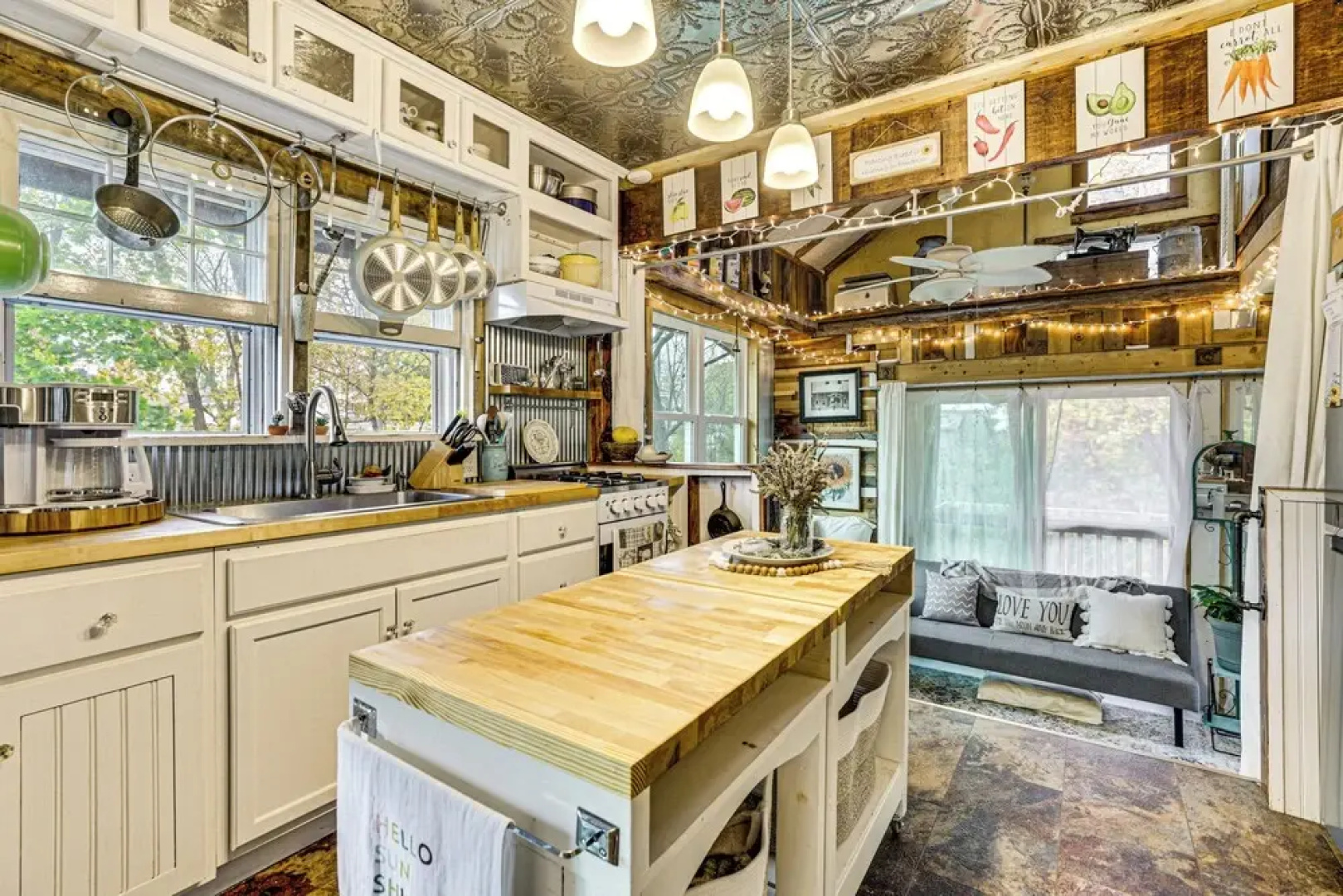 Walk to Downtown: Eclectic Wisconsin Dells Home